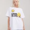 BY SAMII RYAN Look On The Brightside Oversized Tee -BY SAMII RYAN Shop BSR 1544
