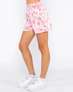 BY SAMII RYAN Painted Strawberries Shorts -BY SAMII RYAN Shop EVY10650 d14eb809 32e5 4b29 a0a7 b5b248e6f154