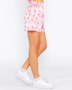 BY SAMII RYAN Painted Strawberries Shorts -BY SAMII RYAN Shop EVY10652
