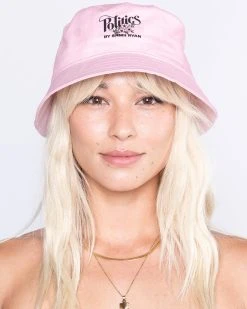 BY SAMII RYAN Shop 3 BY SAMII RYAN Fleur Pink Bucket Hat