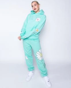 BY SAMII RYAN Shop 23 BY SAMII RYAN Smiley® In Bloom Mint Sweatpants